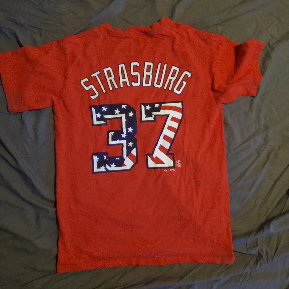 Washington Nationals Stephen Strasburg T-Shirt Sm